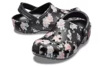 Crocs Classic Impresso Clogs ‘Preto Rosa’
