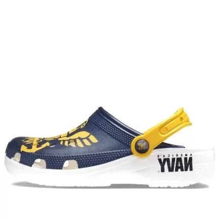 Crocs Classic Marinha dos EUA Clogs ‘Marinha Branca’