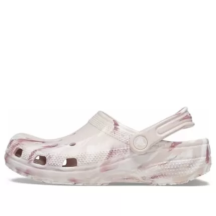 Crocs Classic Marmoreado Clogs ‘Rosa Branco’