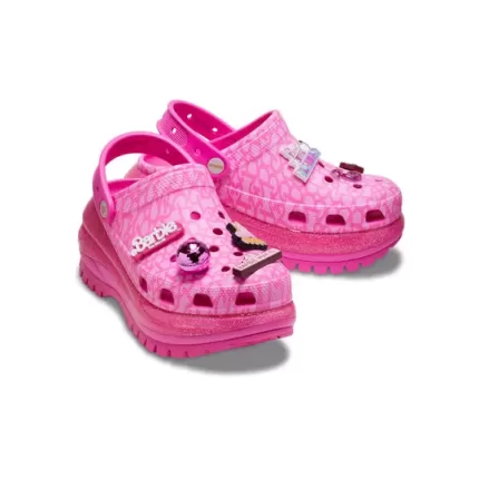 Crocs Classic Mega Crush Clog ‘Barbie O Filme Elétrica Rosa’