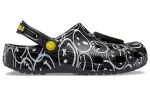 Crocs Classic Mundo Smiley Clogs ‘Preto Branco’