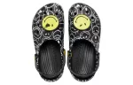 Crocs Classic Mundo Smiley Clogs ‘Preto Branco’
