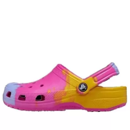 Crocs Classic Ombre Clogs ‘Rosa Amarelo Azul’