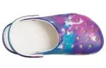 Crocs Classic Padrão Branco Roxo Sandálias ‘White Purple’