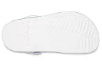 Crocs Classic Padrão Branco Roxo Sandálias ‘White Purple’