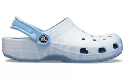 Crocs Classic Padrão de tamanco Crocs Sandálias Unissex Azul A205453-44O