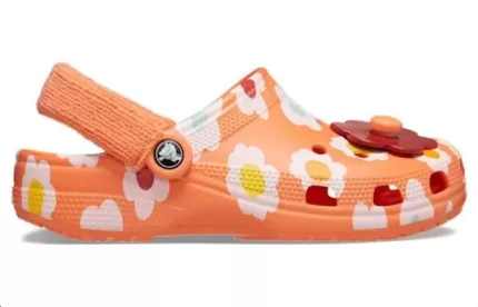 Crocs Classic Pano felpudo Clogs ‘Laranja’