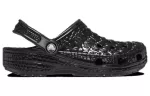 Crocs Classic Pele de crocodilo Clogs ‘Preto’