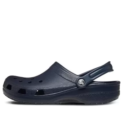 Crocs Classic Praia Unissex Azul Preta Sandálias ‘Blue Black’ 10001-410