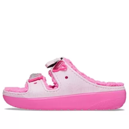 Crocs Classic Sandália Cozzzy x Barbie ‘Electric Pink’
