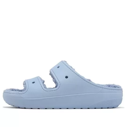Crocs Classic Sandália aconchegante ‘Blue Caloiite’