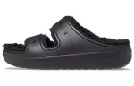 Crocs Classic Sandália aconchegante ‘Preta’