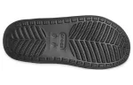 Crocs Classic Sandália aconchegante ‘Preta’