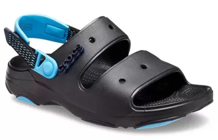 Crocs Classic Sandália todo-o-terreno ‘Preto Azul Claro’