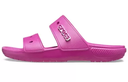 Crocs Classic Sandálias Aconchegantes Unissex Roxo Vermelho