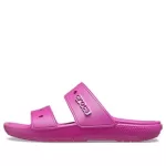 Crocs Classic Sandálias Aconchegantes Unissex Roxo Vermelho