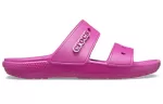 Crocs Classic Sandálias Aconchegantes Unissex Roxo Vermelho