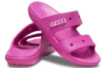 Crocs Classic Sandálias Aconchegantes Unissex Roxo Vermelho