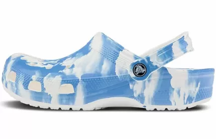 Crocs Classic Sandálias Azul Branco Unissex ‘Blue White’