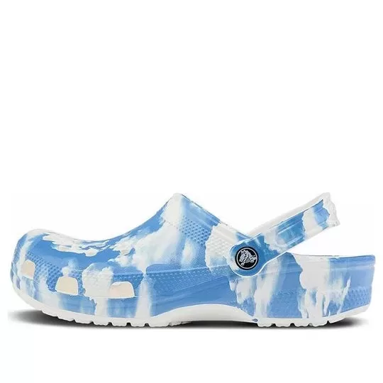 Crocs Classic Sandálias Azul Branco Unissex ‘Blue White’