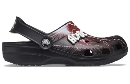 Crocs Classic Sandálias Casuais Unissex Pretas