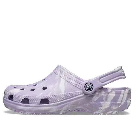 Crocs Classic Sandálias Casuais Unissex Roxas