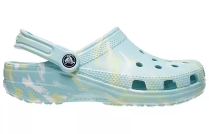 Crocs Classic Sandálias Casual Unissex azul gelo