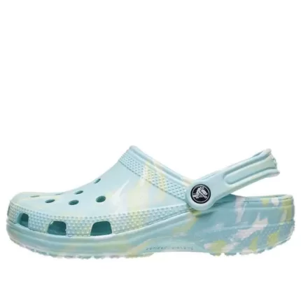 Crocs Classic Sandálias Casual Unissex azul gelo