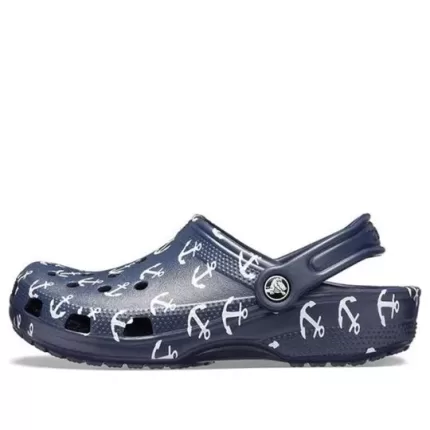 Crocs Classic Sandálias Estampadas Azul Profundo