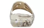 Crocs Classic Sandálias Marmorizadas ‘White Brown’