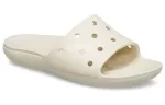 Crocs Classic Sandálias Planas Unissex Bege