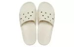 Crocs Classic Sandálias Planas Unissex Bege