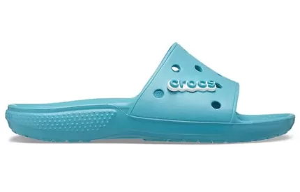 Crocs Classic Sandálias Planas Unissex Denim Azul