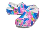 Crocs Classic Sandálias de Praia Unissex Azul Rosa
