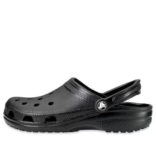 Crocs Classic Sandálias de Praia Unissex Pretas 10001-001