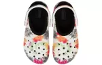 Crocs Classic Sapato Clog Tie Dye multicolorido preto