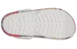 Crocs Classic Sapato Clog Tie Dye multicolorido preto