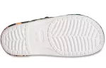 Crocs Classic Sapato casual Disney unissex multicolorido branco