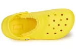 Crocs Classic Sapato leve e resistente ao desgaste unissex amarelo