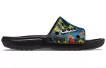 Crocs Classic Slide gráfico tie-dye ‘Preto’