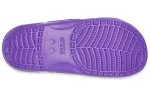 Crocs Classic Sola macia aconchegante e salto plano chinelos esportivos unissex roxo