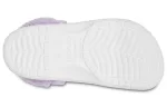 Crocs Classic Tamanco Baya Forrado Fuzz-Strap ‘White Lila’