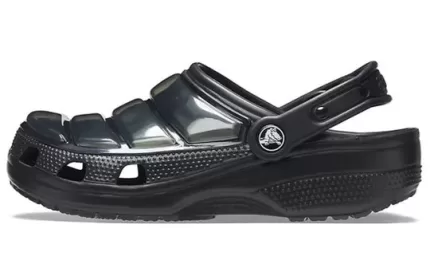 Crocs Classic Tamanco Crocs Sandálias Pretas