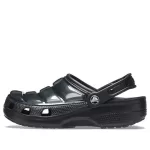 Crocs Classic Tamanco Crocs Sandálias Pretas