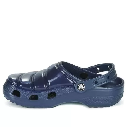 Crocs Classic Tamanco Crocs Sandálias Unissex Azul
