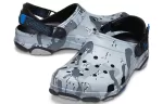 Crocs Classic Tamanco Desert Camouflage Outdoor Beach Unissex Preto Cinza Sandálias