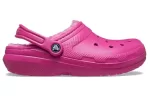 Crocs Classic Tamanco Forrado Esporte Unissex Roxo Vermelho Sandálias