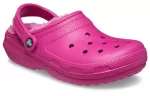 Crocs Classic Tamanco Forrado Esporte Unissex Roxo Vermelho Sandálias