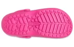 Crocs Classic Tamanco Forrado Esporte Unissex Roxo Vermelho Sandálias