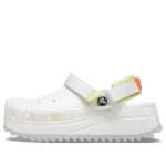 Crocs Classic Tamanco Hiker Sandálias Brancas